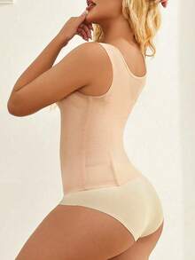 Women's Tight Fitting Enhancing Shaping Bra, Breathable Front Closure Adjustable Tight Fitting Top