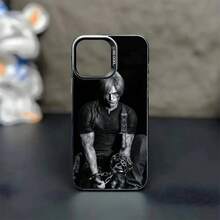 Leon R-Resident Kennedy E-Evil 4 Phone Case Cover Compatible With  16,15,14,13,12,11,Mini,Pro,MAX Black Matte Shockproof Cover, Compatible With  17 Case,  17 Pro Case,  17 Pro Max Case - Z2 - 查看 9