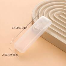 Estojo portátil para fio dental e palitos de dente (1 unidade) - Organizador de comprimidos para viagem à prova de vazamentos com tampa transparente, recipiente compacto para armazenamento EDC de higiene bucal, palitos de dente e fio dental - Estojo de plástico durável para uso em viagens, casa e escritório - Design que economiza espaço, porta-palitos, organização doméstica, design elegante, fechamento , ideal para viajantes frequentes, organização, design leve, construção robusta, entusiastas de atividades ao ar livre, organizador de palitos de dente, dispensador de palitos de dente, porta-palitos de cozinha