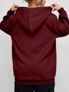 Big City Women Sweatshirts - 紫紅色 - 查看 2