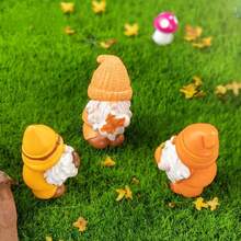 3/6pcs Cute Monster Micro Landscape Decorations, Healing Desktop Decor For Computer Desk, Office Workstation, Garden, Adorable Miniature Figurines - Multicolor - View 2