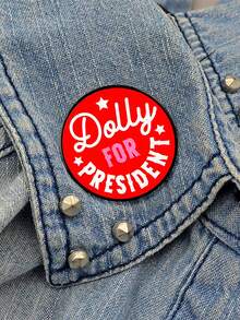 1 pieza Muñeca de alfileres impresa Broche lindo para camisa, solapa, bolso de maestro, mochilas, insignia, regalo de dibujos animados Broches para mujeres