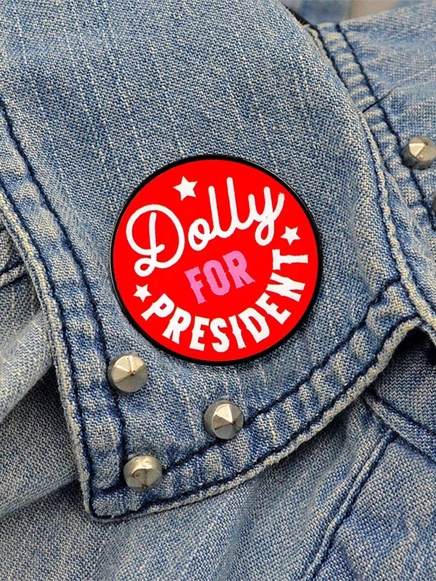 1 pieza Muñeca de alfileres impresa Broche lindo para camisa, solapa, bolso de maestro, mochilas, insignia, regalo de dibujos animados Broches para mujeres