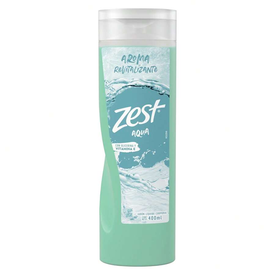 Jabó íquido Corporal para Hombres Adultos - 400 ml, Fragancia de Hinojo y Sales Marinas, para Todas las Pieles - Azul - Ver 1