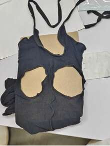 性感开裆连体裤，渔网紧身衣，透明连裤袜，适合私密之夜、情人节、新婚之夜、圣诞礼物和万圣节装扮。女士性感紧身衣，情趣内衣，浪漫服装，性感套装，透明丝袜，迷人时尚，透气网眼，优质蕾丝，女士紧身衣，派对装，闺房装 - 彩色 - 查看 9