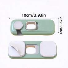 10 قطع أقفال أمان، أقفال أبواب الخزائن، أقفال حماية أدراج الثلاجة - للخزائن والأدراج والثلاجات والمطبخ والحمام وأيدي الخزائن والأفران، بدون مفتاح، بدون حاجة للثقب - تركيب سهل، هدايا عيد الميلاد وعيد الشكر 1/3/5/10 قطع