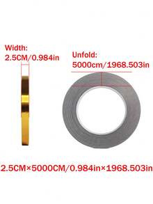 1 Roll Caulk Strip Self-Adhesive Caulk Filler Tape, Waterproof Sealant For Tile Seams, Floor Cracks, Metal Edge Decorative Gold/Silver Color, High Wear-Resistant, Suitable For Walls, Cabinets, Kitchens, DIY Decoration - Gold - View 13