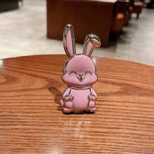 1pc/Set Adhesive Mobile Phone Holder Stand Rabbit-Shaped Desktop Slouchy Bracket Compatible With IPhone, Android Phone, Gift For Birthday, Family, Friends Phone Stand, Phone Accessories