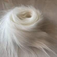 1 Pc Handmade Long Faux Fabric Shaggy Fur Patches Fabric Trim Ribbon Chair Cover Seat Cushion Pad Supplies For DIY Craft Costume Decoration, Make For Shoes Hats 1.5M Faux Fur Ribbon Tapes Diy Apparel Sewing Fluffy Trim Trimming Fabric Home Decoration Sewing Costume Plush Fur Stripe Gift - Multicolor - View 14