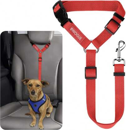 1 Pack Car Pet Dog Cat Seat Leash, Pet Car Leash, Dog Seat Strap, Dog Seat Buckle, Dog Seat Accessories, Pet Dog Cat Seat Belt, Christmas Gift Dog Car Seat Car Seat Cover Dog Car Seat Cover Pet Car Seat