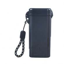 1pc Compact 3-In-1 Transparent Sealed Waterproof Cigarette Case, Portable Smoking Accessories Storage Box For Men & Women, Suitable For Outdoor Sports, Vape Charm, Gifts