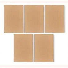 5 Packs Lined Kraft Notebooks Lined, Notebooks, Kraft Soft Cover Composition Notebook Bulk, Classroom Notepad, Bulk Journals Women, Ruled Subject Notebooks, Travel Diary, Journals Memo, Thickened Paper 30 Sheets 60 Pages Students, Office, School Supplies - 10 多色 - 查看 10