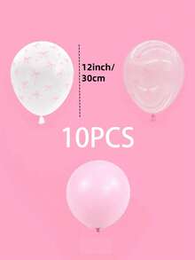 1pc/3pcs Balloon Air Pump, Portable Handheld Inflator, Manual Balloon Air Pump For Birthday Party, Celebration, Wedding, Balloons (Random Color), Hand-Operated Colorful Blower. The Number Of Air Vents At The Bottom May Vary Slightly Due To Different Batches. - Color - View 17