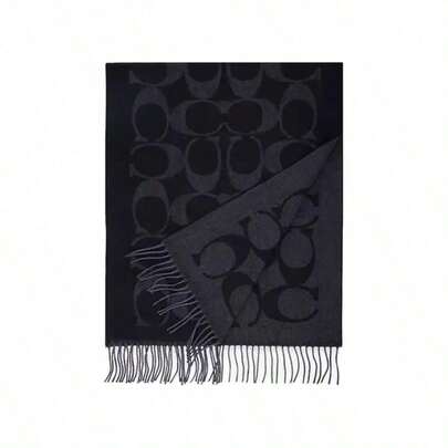Coach Scarf For Women With Autumn And Winter Print As A Gift