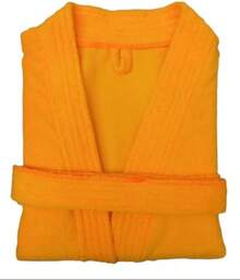 Bathrobe - Mango Yellow - View 3