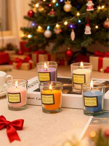 1 szt. suszona kwiatowa świeca zapachowa w szklanym słoiku, odpowiednia do dekoracji, aromaterapii i na różne święta, świece wotywne, domowe kubki na świece sojowe, wazony i świece w domowych kubkach na świece sojowe, idealne prezenty dla rodziny i przyjaciół, blaszane pojemniki na świece aromaterapeutyczne, odpowiednie na urodziny, walentynki lub wyjście z okazji Dnia Matki, pudełko prezentowe z aromaterapią, dekoracje świąteczne, prezenty na Walentynki/Nowy Rok/Boże Narodzenie.