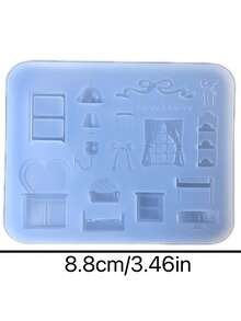 Resin Casting Mold Accessories, Silicone Mold Parts, Resin Liquid Mold, Resin Keychain Silicone Mold, Resin Mold - Silicone - View 7