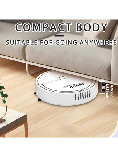 Robot Stofzuiger Cleaner Self Cleaning 1000Pa Suction Wet Dry Mopping Electric Sweeper view 6