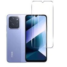 2PCS For POCO C85 Tempered Glass Film For POCO C85 Screen Protector+Lens Film