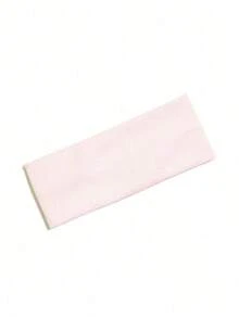 1pc Street Style Elastic Knitted Sports Headband Suitable For Daily Yoga, Outdoor Activities, Blue Hair Band Turban Headband Sweatband, Hairband Fall Winter Hair Accessories For Women For Vacation Outfits Woman - 淺粉色 - 查看 3