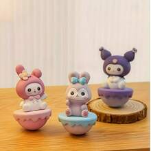 1个Kulomi KT猫咪可爱保温杯，放松身心，稳定情绪，减压神器，办公桌面小摆件 - 彩色 - 查看 8