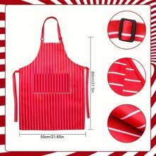 3 Stück/Set Kellner Party Cosplay Set, perfekt für unvergessliche Auftritte, einfacher Stil Küchenschürze, Hausarbeit Küche, inklusive Hut, Schürze, Schleife. Weihnachten