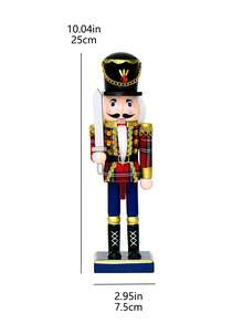 25cm Nutcracker Soldier Home Decor Wooden Nutcracker Doll Christmas Decoration, European Style New Nutcracker Hanging Ornament Cartoon Plush Doll, 10in Factory Direct Christmas Decoration Nutcracker Soldier Christmas Gift Christmas Decorations Home Christmas Gifts Christmas Decor - Multicolor - View 22