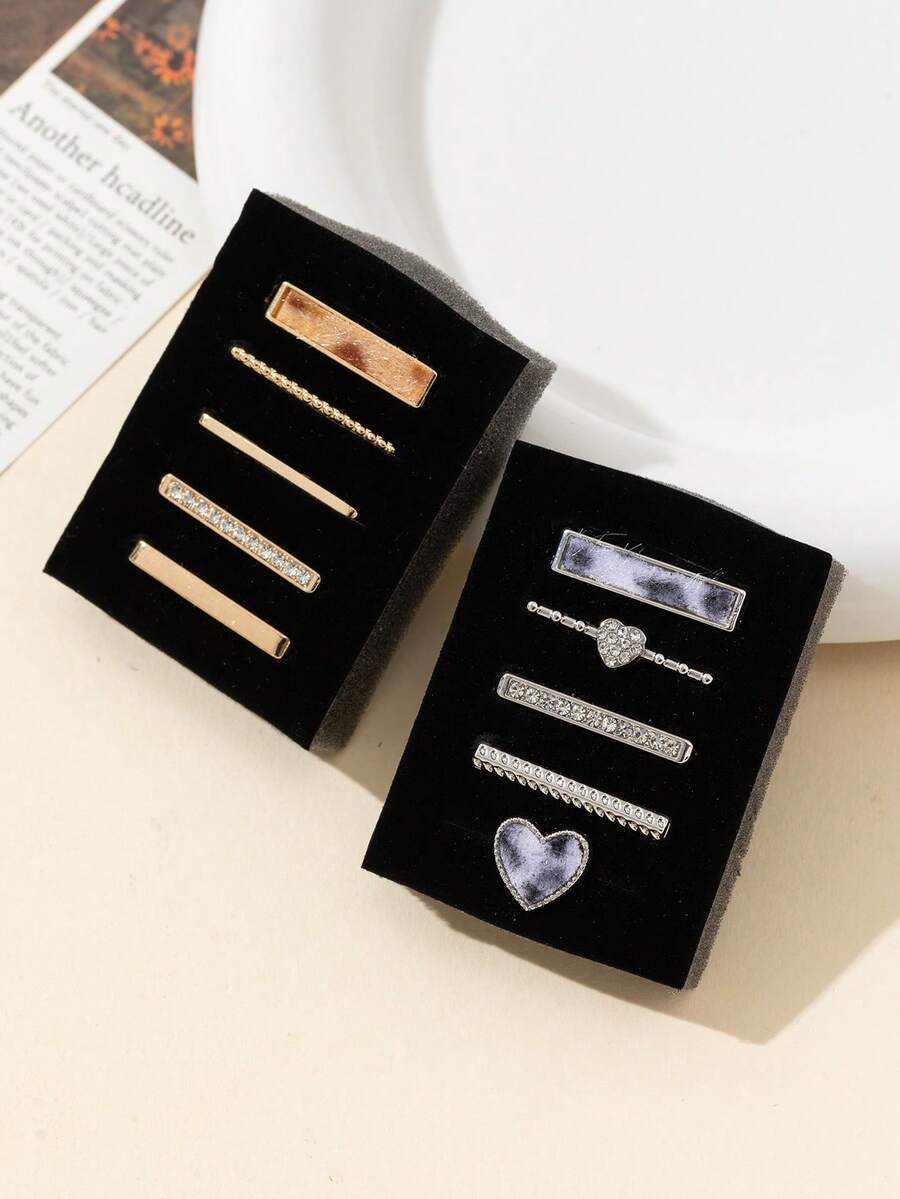 5pcs Gold And Silver Leopard Print Twinkle Diamond Lady Jewelry Apple Nail And Ring Loop Jewelry With I Watch Band 40mm 41mm 42mm 38mm 44mm 45mm 46mm 49mm, Soft Silicone Sport Bands With Decorative Compatible With Smart I Watch Charms For Series 10 9 8 7 6 5 4 3 2 1 SE For Women