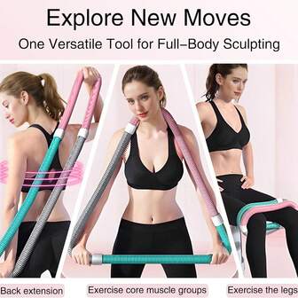 1件软橡胶加重弹簧便携式可折叠家用健身器材弹簧软腹部加强减肥无腰女瘦身腹部室内健身器材便携式健身器材徒手瘦身健身器材新款升级软管静音弹簧瘦身腹部瘦腰减肥女士健身运动器材