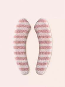 Toilet Pad Paste Thickening Household Autumn And Winter Toilet Pad Paste Luxury Hand-Washable Striped Toilet Pad. - Multicolor - View 12