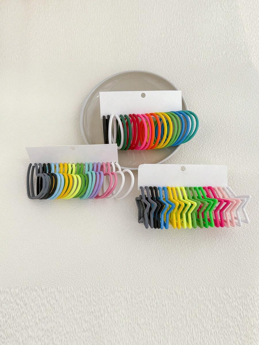 10 pares de pendientes de moda exagerados de acrílico geométrico vintage Y2K, diseño de corazón y estrella, adecuados para mujeres, Día de la Madre, San Valentín, Navidad, Año Nuevo, uso diario