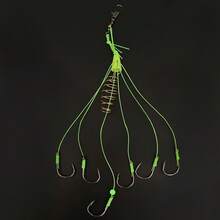 4pcs Fishing Bait Hooks, Carp Trap, Fish Feeder With Fishing Spring Explosive Fishing Hooks