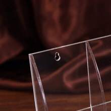 2PCS TV Remote Control Holder Wall Mount Acrylic Organizer Acrylic Stand Box Storage - Clear - View 5