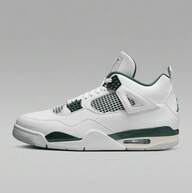  Nike Men's Air Jordan 4 AJ4 White And Green Mid-Calf Casual Sports Retro Basketball Shoes FQ8138-103