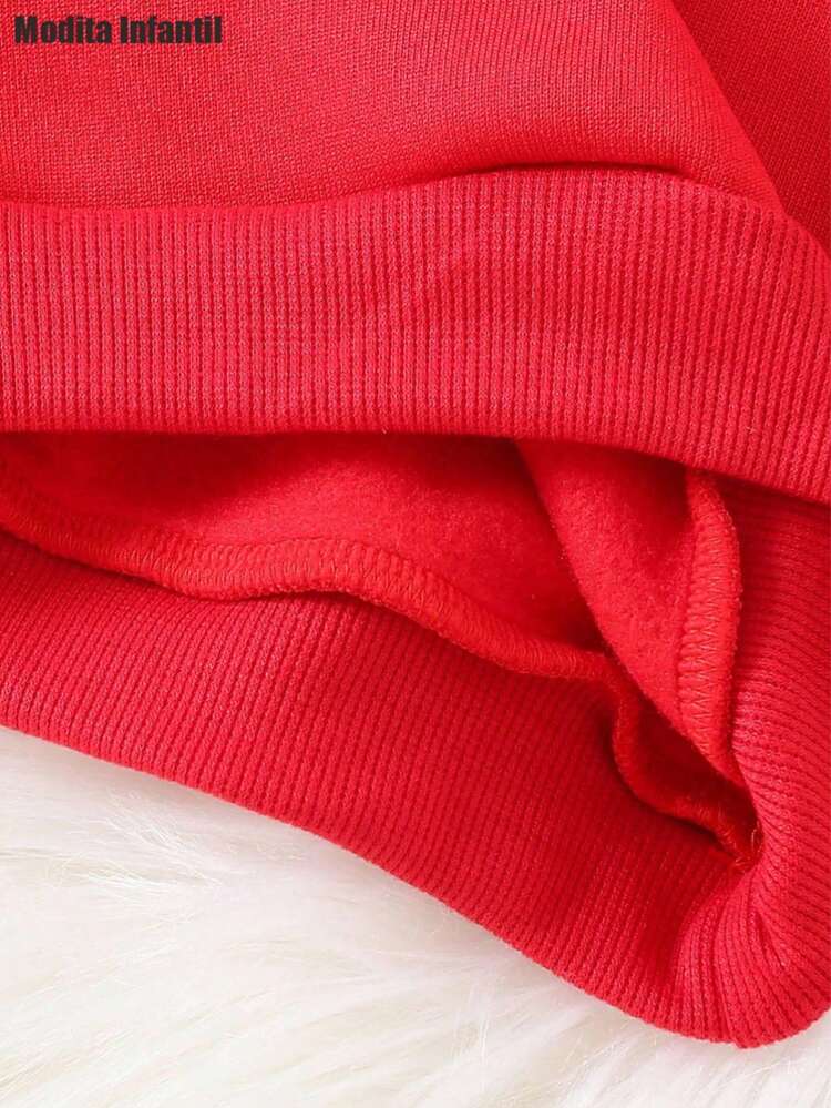 Tween Girls Sweatshirts - 紅色 - 查看 6