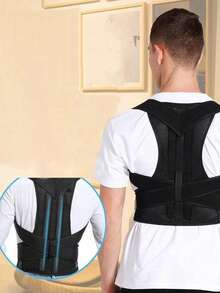 1 Piece Fall Winter Posture Corrector Brace, Invisible Back Straightener Suitable For Teens And Adults, Slouch Posture Correction, Improve Posture Corrective Device & Shoulder Support - Suitable For Daily Wear, Clavicle Stabilization - Promote Healthy Posture, Prevent Hunchback-Scoliosis, Hunchback, Hump, Thoracic, Spine Corrector Gym Accessories Lumbar Girdles