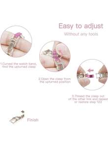 1pc Women Stylish Smart Watch Strap Compatible With Apple Watch Band 38/40/41/42/44/45/46/49mm,Elegant Durable & Oxidation-Resistant Stainless Steel Metal Rose Gold Silver Black Smart Watch Band Compatible With Apple Watch Series Ultra 2/SE 11/10/9/8/7/6/5/4/3/2/1, Fashion Wristband Bracelet Gifts For Women Valentine's Day Gifts Smart Watch Accessories