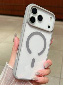 豪华透明保护壳适用于 16、15、14、13、12、11 Pro Max，采用透明亚克力设计和磁性无线充电，防水防震防摔防刮