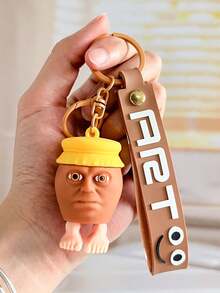 1pc Tralalero Tralala Keychains - Brain Rot Meme (In Italian), Shark With Sneakers | Durable Iron And Silicone Bag Pendant | Unique Gift For Mini Enthusiasts | Casual Style | Novel Keychain | Optimistic Design | Durable Keychain | Tralalero Tralala | Class Gift From Teacher | Back To School Favors | Classroom School Favors (The Color And Style Of The Keychain Are Random.)