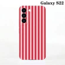 1pc Minimalist Stripe Pattern Perforated Glossy Filmic Case Full Protective Hard Phone Cover, Compatible With IPhone 11/12/13/14/15/16 Pro Max Waterproof Shockproof Anti-Fall Scratch Resistant
