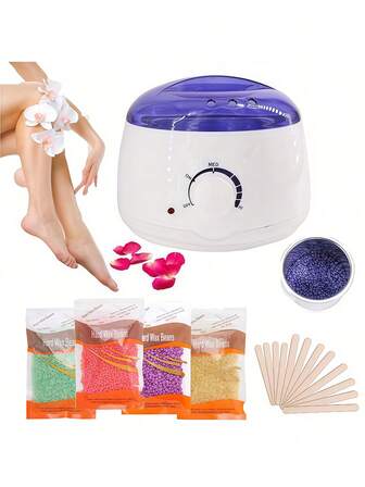 Vaxvärmare, vaxvärmare, 12 st vaxapplikatorpinnar, vaxningskit