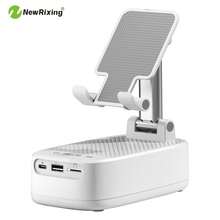NewRixing 6W Wireless Speakers With Phone Holder, TWS Dual Pairing, 1800mAh Battery,Phone Hands Free,Mobile Power Bank,6-Hour Playtime, Hi-Fi Sound Quality, Loud Stereo & Booming Bass,USB-C Charging, Outdoor/Indoor Use, Outdoor Sound System | Adjustable Stand Speaker | Durable Build Quality, Wireless Speaker - one-size - View 15