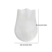 可重复使用的硅胶揉面袋 - 多用途，适用于面包、糕点、披萨等 - 易于清洁和存放，适合圣诞节、万圣节、复活节、感恩节等节日，是厨房必备的多功能厨房工具，材质易于清洁。 - 白色 - 查看 7