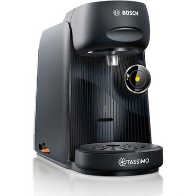  Cafetera de cápsulas Bosch Tassimo Finesse, 1 taza, tamaño compacto, IntelliBrew, OneTouch, Intensity Boost, Depósito 0,7L ✅Entrega 24/48h