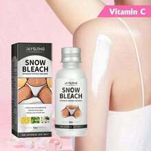 JAYSUING Body Whitening Bleach Brighten Underarm Elbow Knees Joint Removal Intimate Parts Dark Spots Snow Bleach