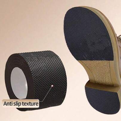 Miếng dán đế giày dày 1/2 cuộn, chống trượt và chống mài mòn, bảo vệ chống mài mòn và tiếng ồn cho giày cao gót, giày thể thao và dép xăng đan, bề mặt màu đen có vân giúp tăng độ bám, phụ kiện giày dép, đế giày nữ, lót giày chống mồ hôi, lót giày massage chân, miếng đệm gót chân, lót giày, lót giày, thay thế đế giày, tạo sự thoải mái cho bàn chân, vừa vặn liền mạch, rãnh chống trượt, dụng cụ sửa chữa đế giày bị mòn, giày dép, lựa chọn mùa xuân hè, quà tặng cho phù dâu, phòng, trang trí phòng ngủ, trang trí phòng ngủ, bãi biển, du lịch, dành cho nam, dành cho nữ, kỳ nghỉ, đồ dễ thương, quà tặng Ngày của Mẹ, trang trí phòng ngủ, sân vườn, trang trí nhà bếp, mùa hè, bãi biển, đồ dùng cần thiết khi đi du lịch, trang trí phòng, đồ mềm dẻo, tốt nghiệp