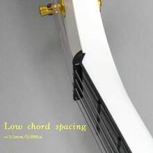 58.42 Cm Carbon Fiber Soprano Ukulele - Lightweight & Durable Beginner Kit For Adults & Teens, Easy To Play With Clear Fretboard, Includes 6 Strings & 2 Picks, White, Perfect For Home Or Travel, Travel Ukulele, Sleek Instrument, Durable Construction - Multicolor - View 12