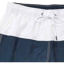 Traje de bao de secado rpido para hombre con logotipo clsico tri - block series color azul marino diseo resistente y cmodo - Rojo náutico + CH - Ver 6