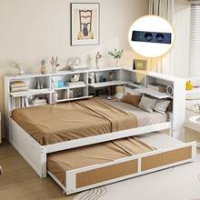 Kids Bed Frames, Headboards & Footboards - White - View 2