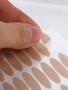 10片/480片低敏感度双眼皮贴，隐形自粘，紧致眼袋解决方案，透气材质，不反光，隐形自然美网，纤维条塑形霜蕾丝无缝神器，价格实惠，圣诞礼物，化妆品，化妆工具，便宜好物，礼品，女士礼品，圣诞礼物 - 彩色 - 查看 4